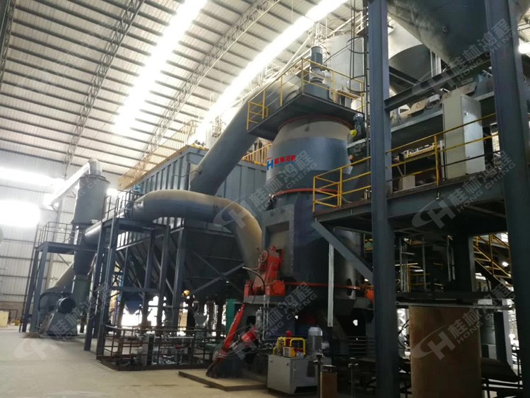 活性焦制備大型立式磨粉機生產線HLM1900