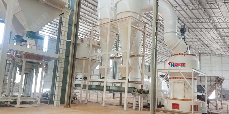 案例速看：重晶石雷蒙磨粉機客戶現場，歡迎鑒賞！