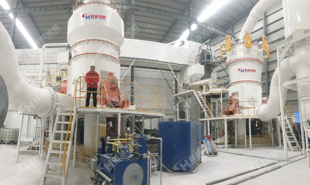 石灰巖磨機用HLM立式磨粉機